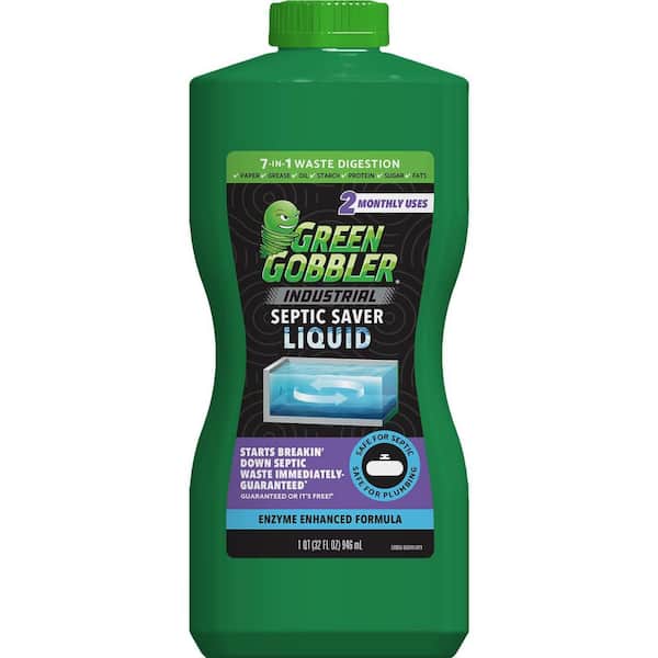 Green Gobbler 32 oz. Industrial Liquid Septic Saver