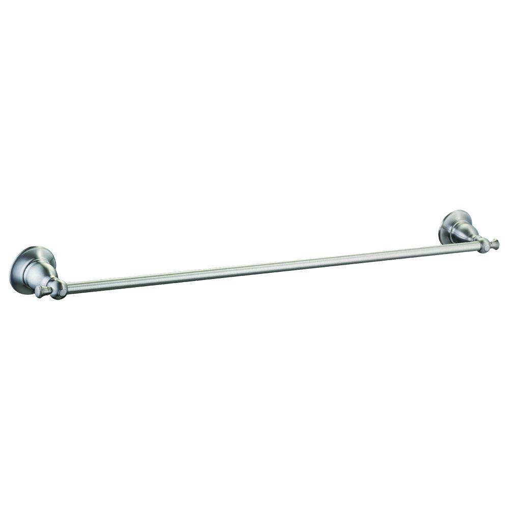 Design House Oakmont 24 in. Towel Bar in Satin Nickel 561068 - The Home ...