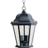 Maxim Lighting Westlake 3-Light Black Outdoor Hanging Lantern 1009BK ...