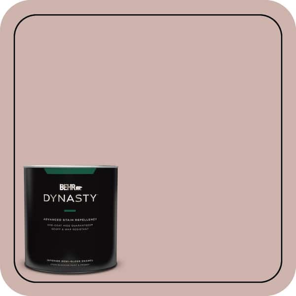 BEHR DYNASTY 1 qt. #180E-3 Plymouth Notch Semi-Gloss Enamel Interior Stain-Blocking Paint and Primer