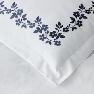 Legends Hotel Brighton Embroidered Egyptian Cotton Percale Sham