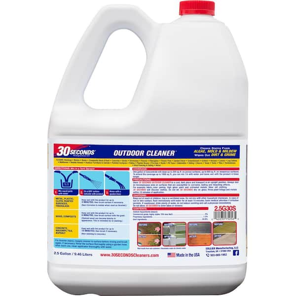 schetsen lont een experiment doen 30 Seconds 2.5 Gal. Outdoor Cleaner Concentrate-100059523 - The Home Depot