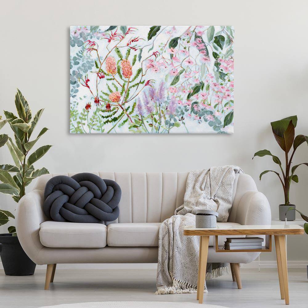 Elegant Garden Flowers by Meredith Howse Unframed Nature Graphic Art Print 30 in. x 45 in. price history on PriceWatchPro