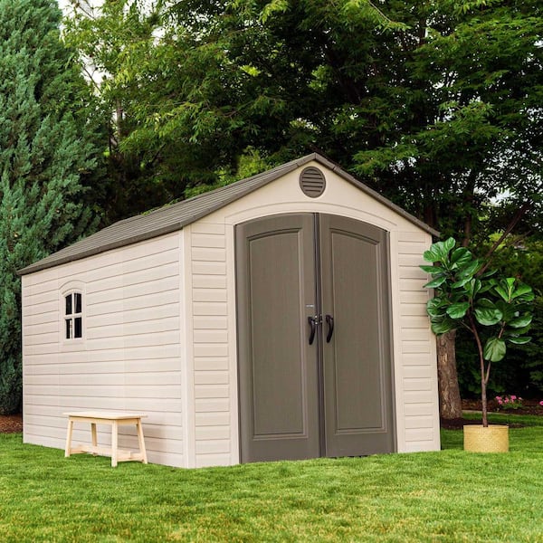 Lifetime 8 ft. x 12.5 ft. Resin Outdoor Storage Shed