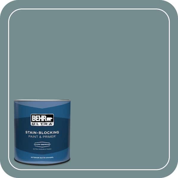 BEHR ULTRA 1 qt. #PPF-46 Leisure Time Extra Durable Satin Enamel Interior Paint & Primer
