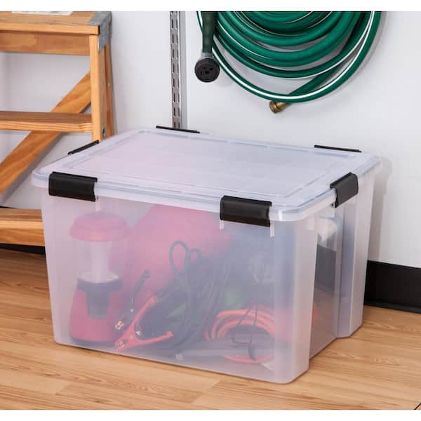 IRIS 74 Qt. WeatherPro Storage Tote - Set of 4 585855 - The