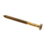 M3 X 6mm Wholesale Gold Color Solid Brass Phillips Countersunk Flat Head Self Tapping Screw for Musical Instruments