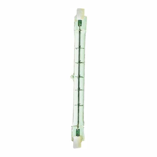Feit Electric 500-Watt Warm White (3000K) T3 R7 Double-Ended Tube Dimmable Halogen Rough Service Light Bulb (48-Pack)