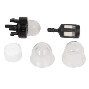 Replacement Primer Bulb and Fuel Filter for Most 2-Cycle Gas Engines