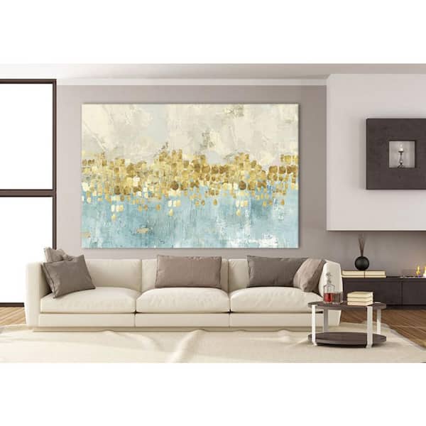 Giant Art 54 in. x 84 in. "Dancing Stars" by PI Studio Wall Art