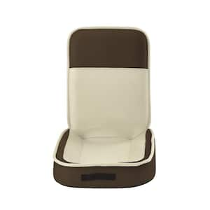 Keandre Beige Polyester Chair Foldable