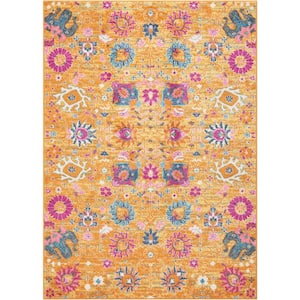 Passion Sun 4 ft. x 6 ft. Persian Vintage Area Rug