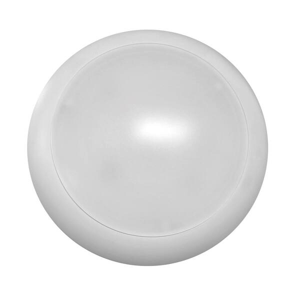 NICOR 5 in. \ 6 in. White Integrated LED Driverless Surface Mount Recessed Trim in 4000K