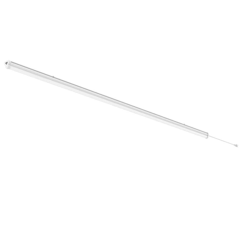 8 ft. White Integrated LED Strip Light Fixture at 4000 Lumens, 4000K Bright