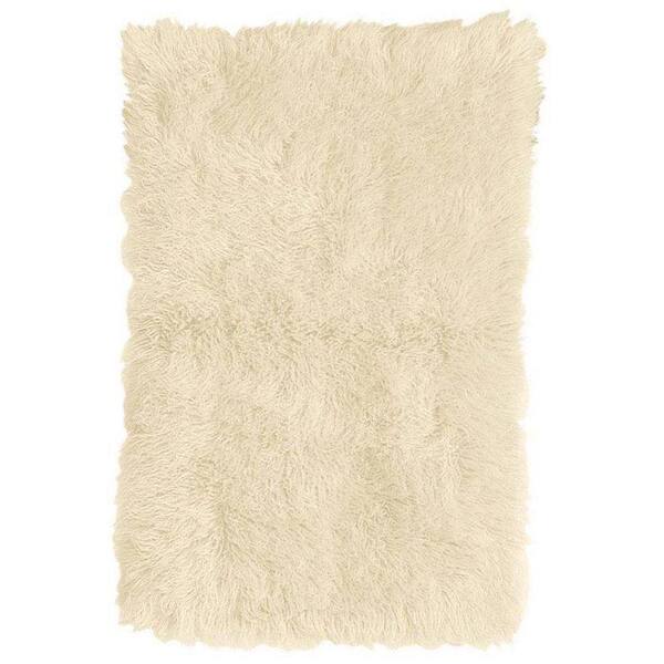 Home Decorators Collection Standard Flokati White 5 ft. x 8 ft. Area Rug