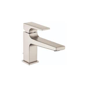 Metropol Single Hole Single-Handle Bathroom Faucet in Brushed Nickel