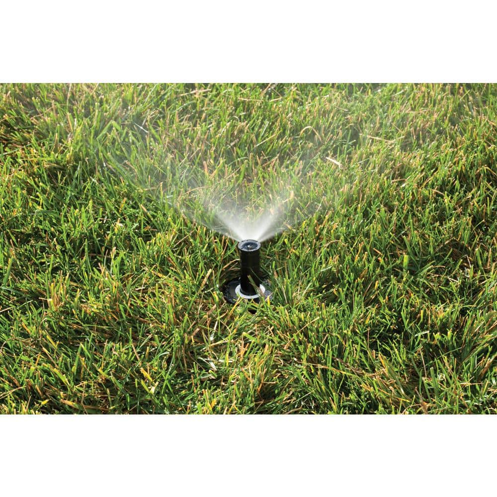 Efficient 2" Quarter-Circle Black Pop-Up Spray Head with Dual Nozzle