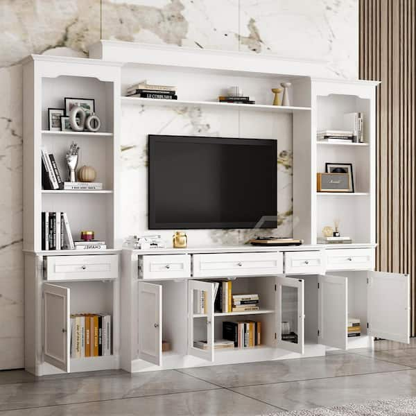 Entertainment Center with shops TV