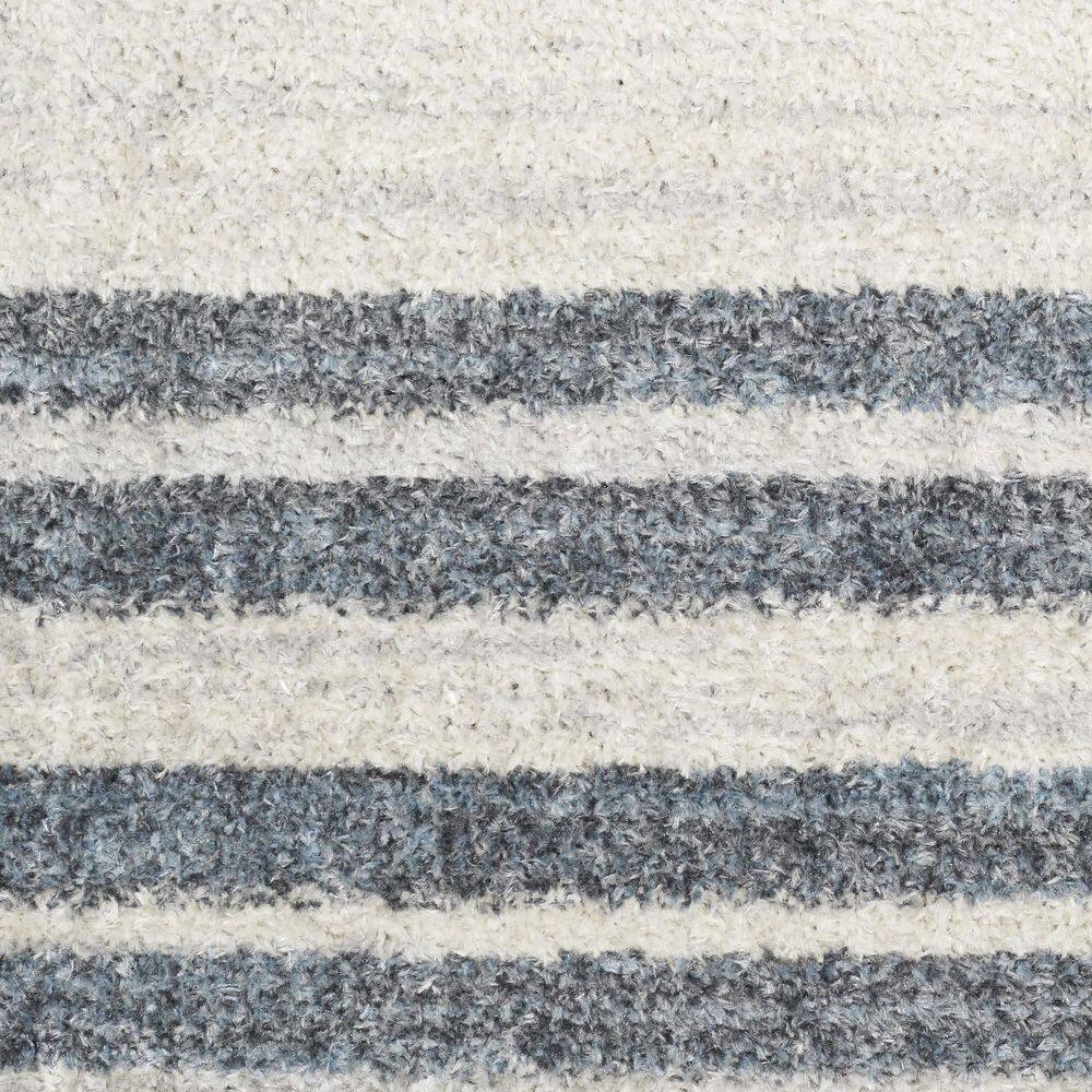 8' X 10' Blue And Ivory Geometric Washable Area Rug price history on PriceWatchPro
