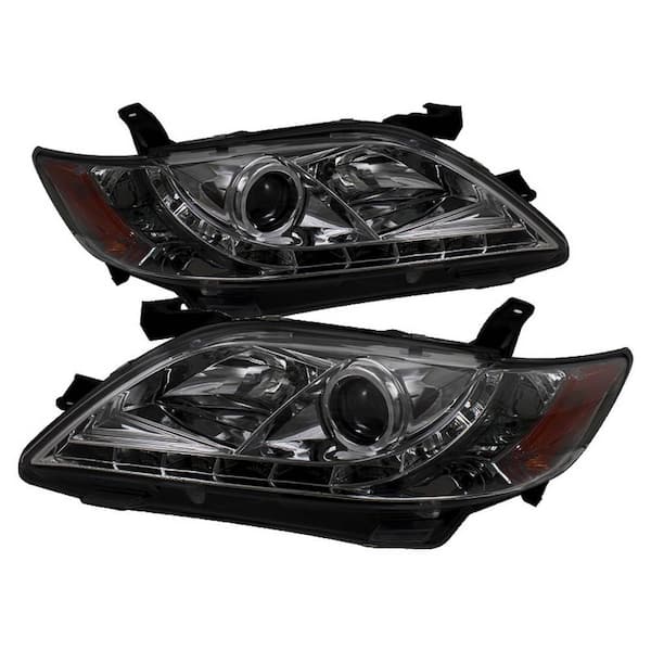 Spyder Auto Toyota Camry 07-09 Projector Headlights - DRL - Smoke - High H1 (Included) - Low H7 (Included)