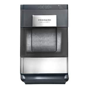 33 Lb Countertop Nugget Ice Maker with Touch Controls with Stainless Steel Trim and a Matt Finish