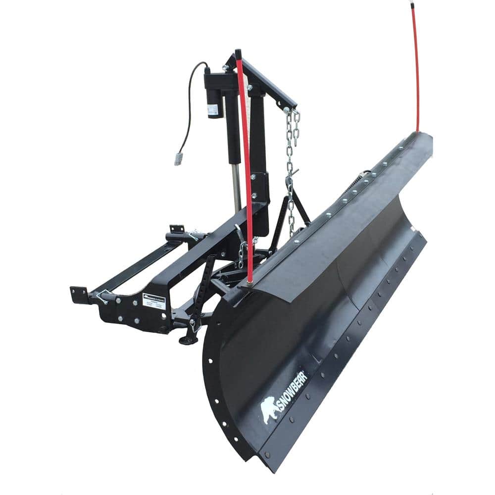 SNOWBEAR Winter Wolf 88 in. x 26 in. Snow Plow with 2Point Custom