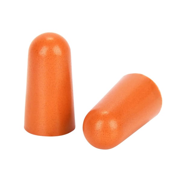Foam Ear Plugs, 200-Pairs Individually Packaged, Orange