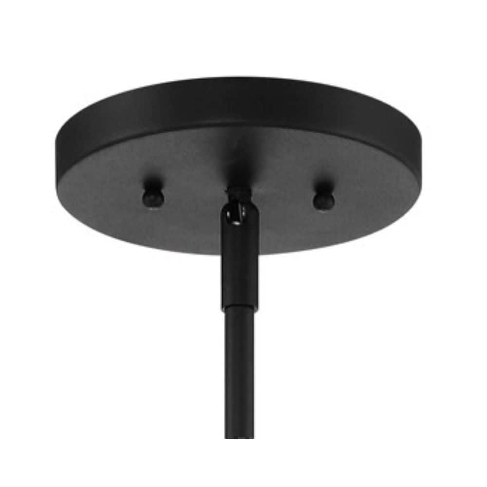 Parsons Studio Mini Jar 1-Light Pendant in Sand Coal and Etched White