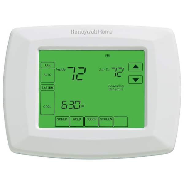Honeywell Home 7-Day Universal Programmable Thermostat with Touchscreen Display