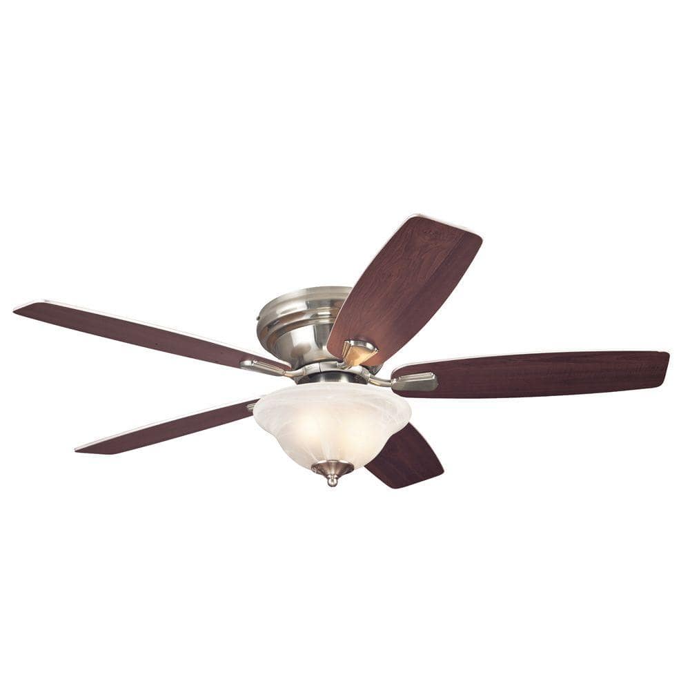 Westinghouse Sumter 52 In Brushed Nickel Ceiling Fan 7247600 The Home Depot