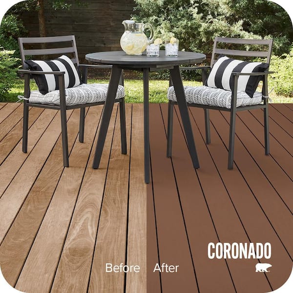 5 gal. #PFC-20 Coronado Solid Color Waterproofing Exterior Wood Stain and Sealer