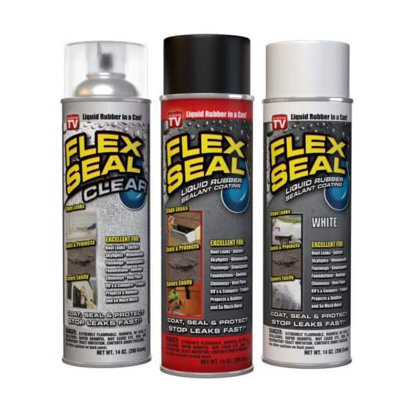 Koor Overdreven Plasticiteit FLEX SEAL FAMILY OF PRODUCTS 14 oz. Black Aerosol Liquid Rubber Sealant  Coating Spray Paint FSR20 - The Home Depot