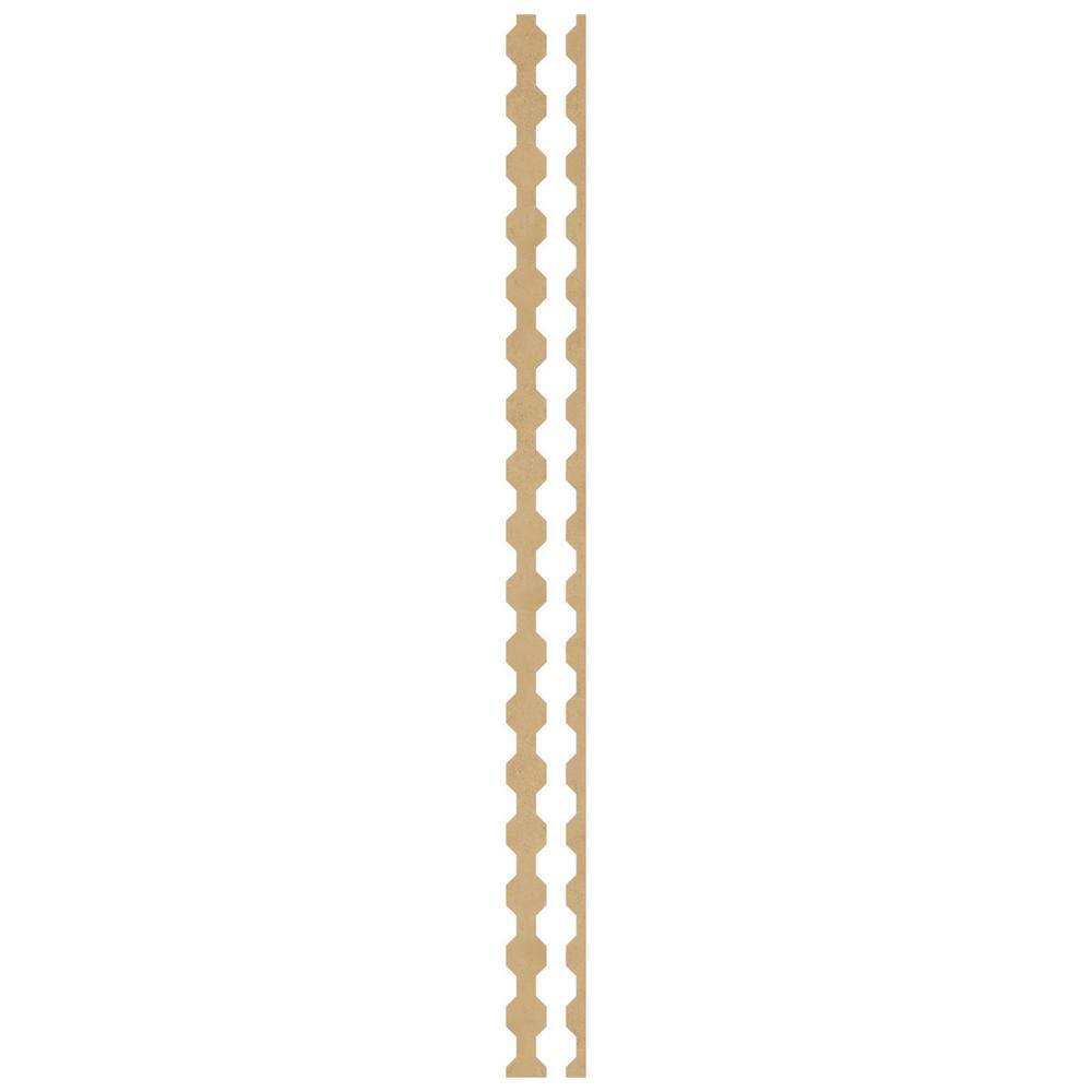 Pontiac 0.125 in. T x 0.33 ft. W x 8 ft. L Grey Acrylic Resin Decorative Wall Paneling 17-Pack price history on PriceWatchPro