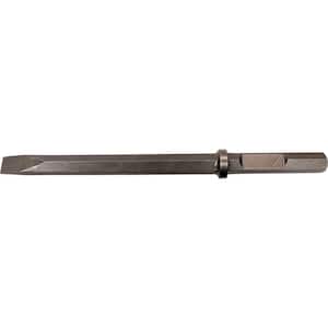 1-1/8 in. x 20-1/2 in. Flat Chisel, 1-1/8 in. Hex for use on 1-1/8 in. Hex Hammers