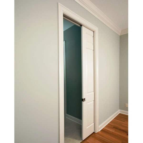 Pocket Door - Double, Glass, 1 Panel Dimensions & Drawings