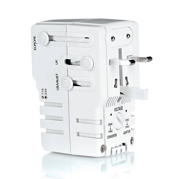 Travel Smart Cts Adapter Converter Combo Ts253ad The Home Depot