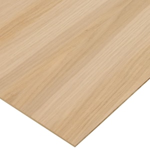 1/4 in. x 2 ft. x 8 ft. PureBond White Oak Plywood Project Panel (Free Custom Cut Available)