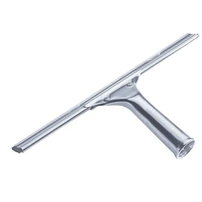 OXO Good Grips 10 in. Stainless Steel Multi-Purpose Glass Squeegee with  Soft Handle 1060619 - The Home Depot