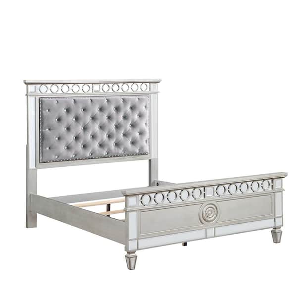 Acme Furniture Gray Wood Frame Twin Panel Bed