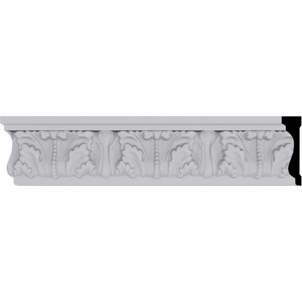 Odessa Primed Polyurethane Crown Moulding 94.5"