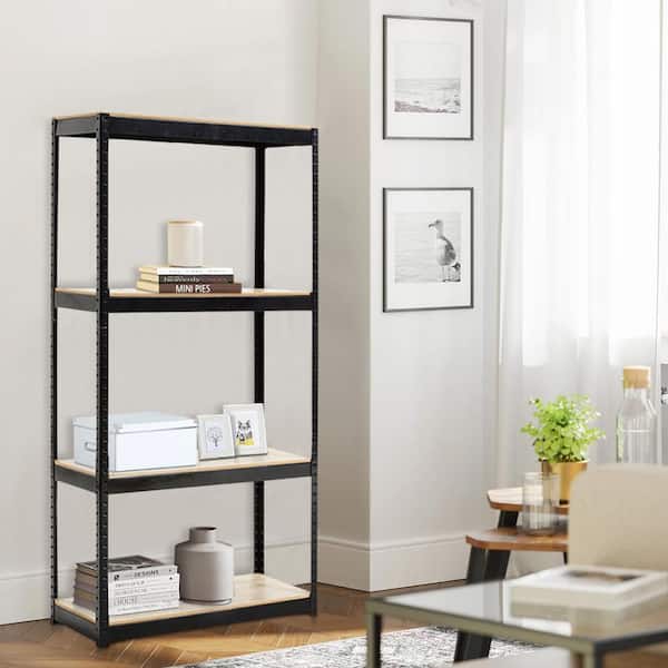 https://images.thdstatic.com/productImages/1e787f63-5cae-4af5-854e-dc47bd205bee/svn/black-siavonce-freestanding-shelving-units-dj-zx-w116867453-31_600.jpg