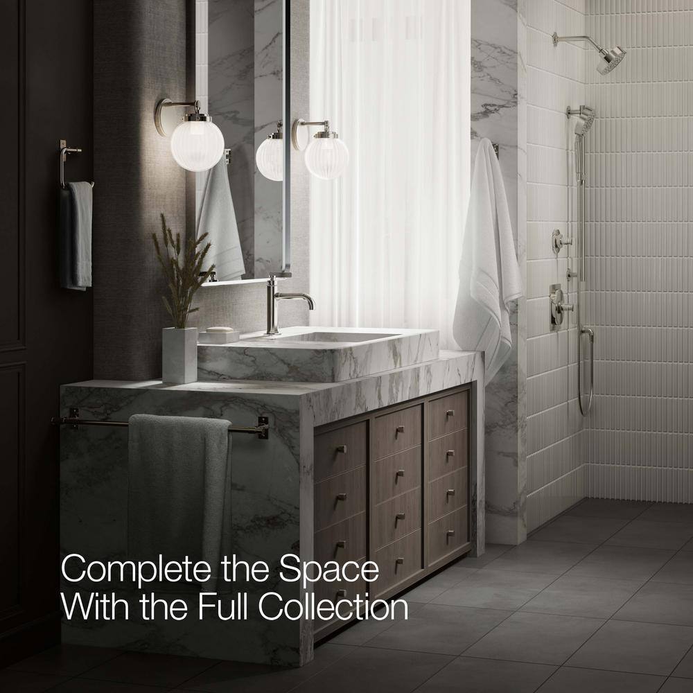 Vibrant Polished Nickel Single-Handle Bathroom Sink Faucet