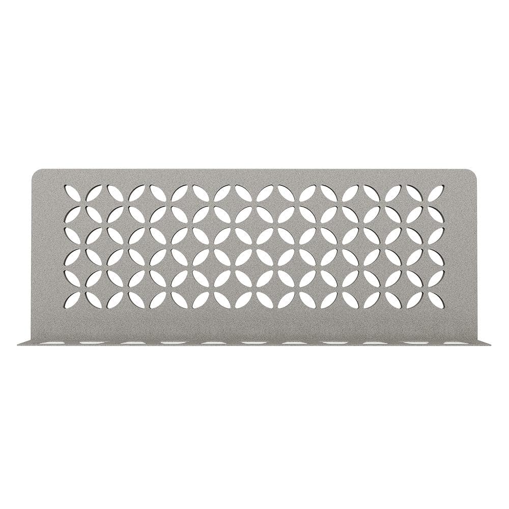 Schluter Shelf W Stone Grey Color Coated Aluminum Floral Wall Shelf Sws1d5tssg The Home Depot 9453