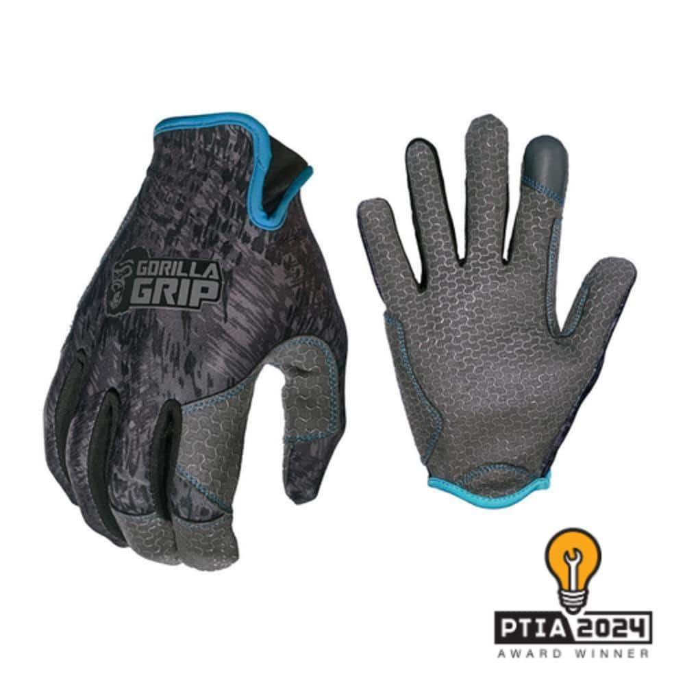 GORILLA GRIP Large Performance Grip Work Gloves 22857-06 - The Home Depot