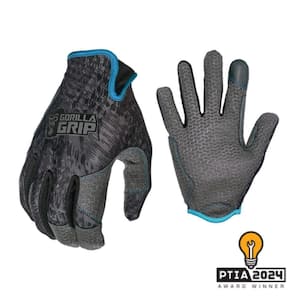 Large Performance Grip Work Gloves