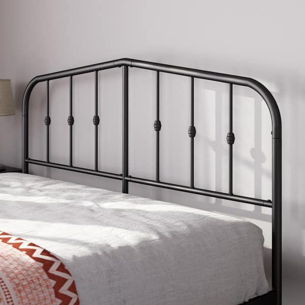 Zinus Clara Black Metal Frame Twin Platform Bed Frame CLO-VVAS-42T