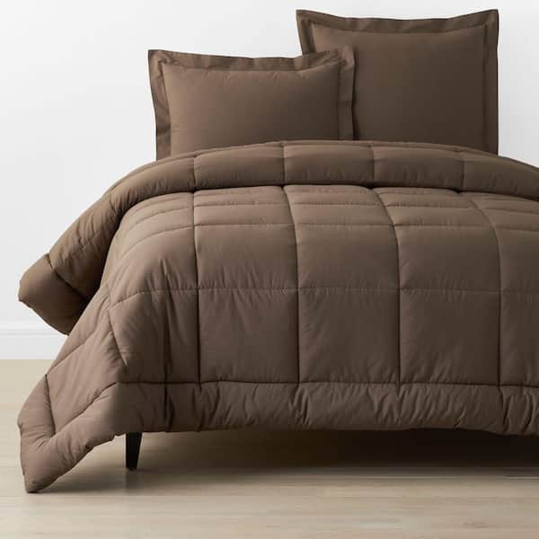 Company Cotton Coffee Queen Percale Comforter