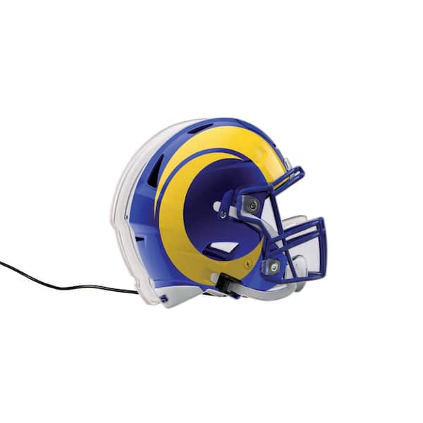Evergreen Los Angeles Rams Multicolor NFL Football Helmet Desklite LED Decor