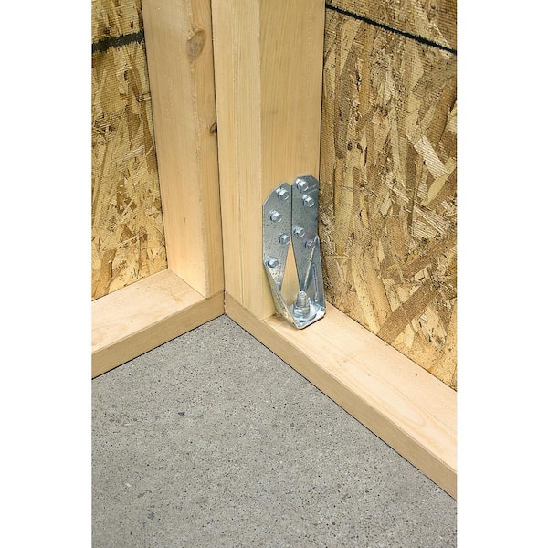 DTT ZMAX Galvanized Deck Tension Tie for 2x Nominal Lumber with 1-1/2 in. SDS Screws