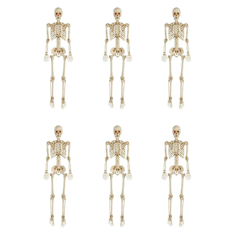 Home Depot 6 ft Rotten Patch outlet LED Poseable Pumpkin Skeleton